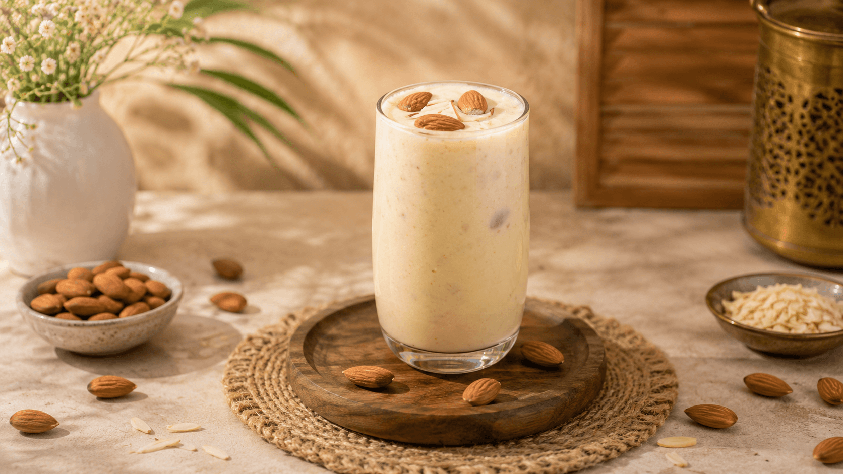 Cook with Madhav — Badam Shake