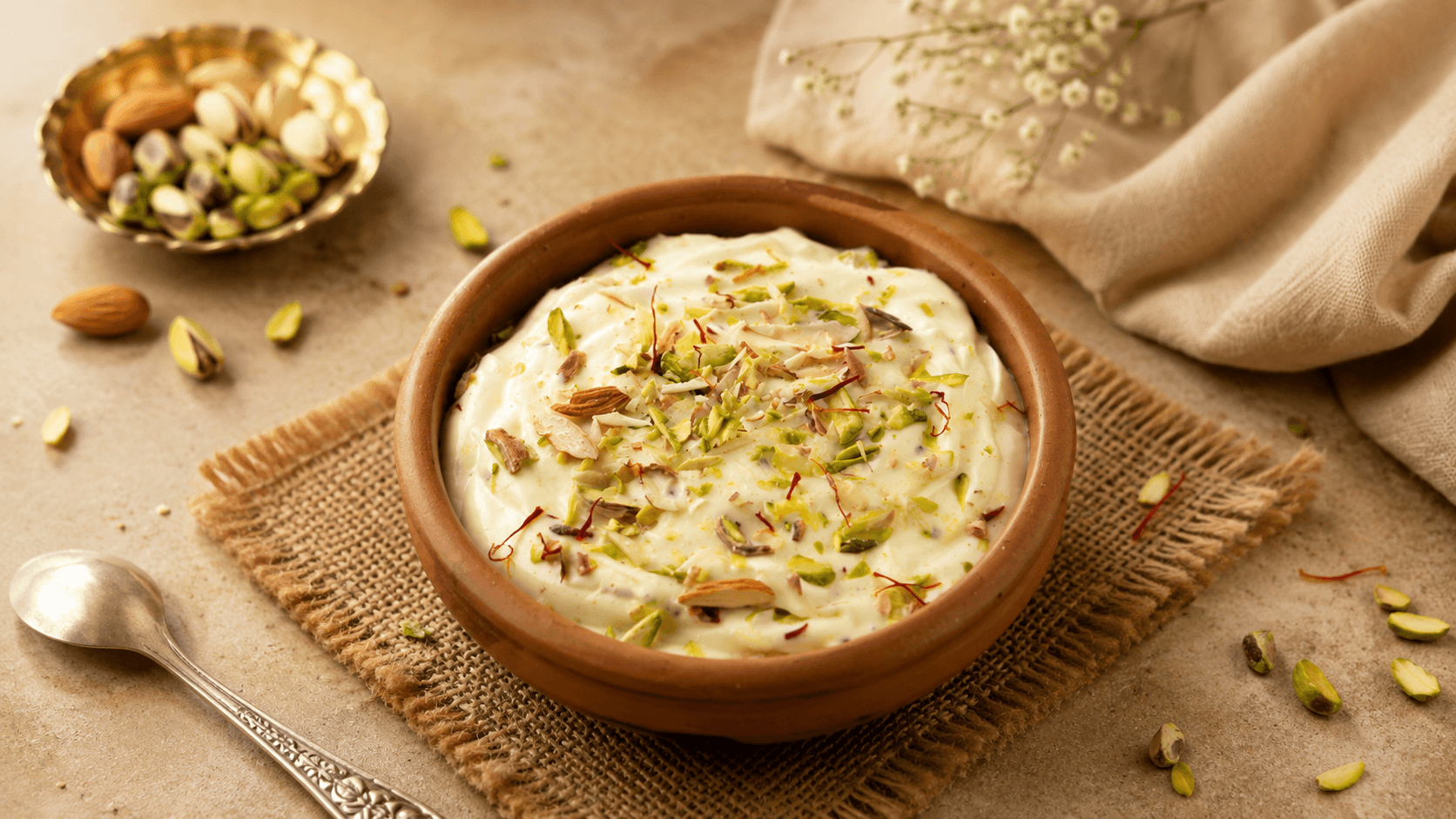 Cook with Madhav — Kesar Pista Shrikhand