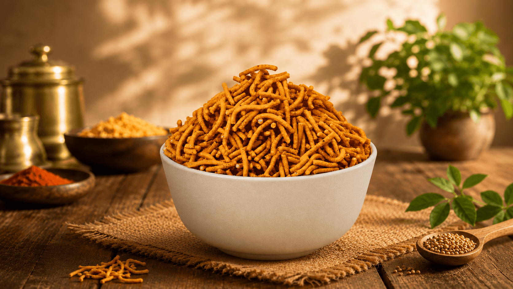 Cook with Madhav — Tikhi Sev